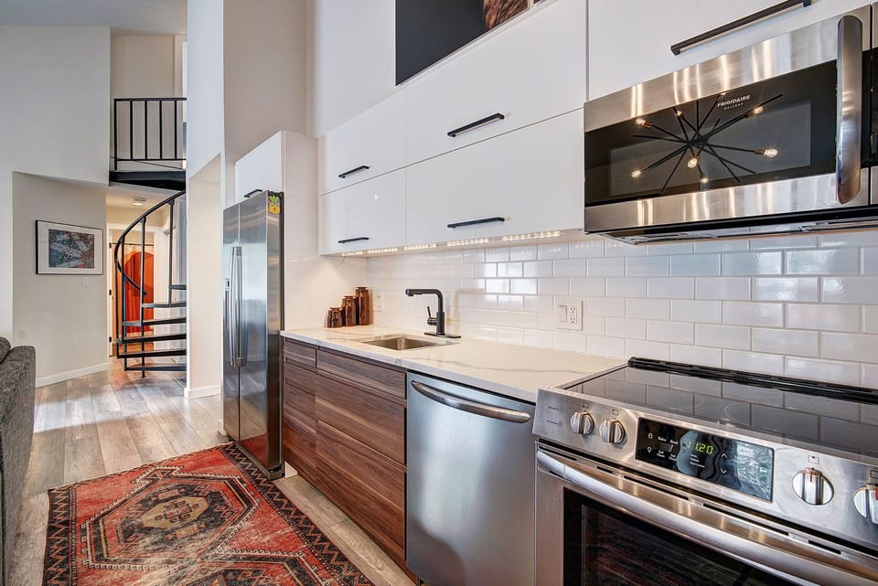 Modern kitchen appliances