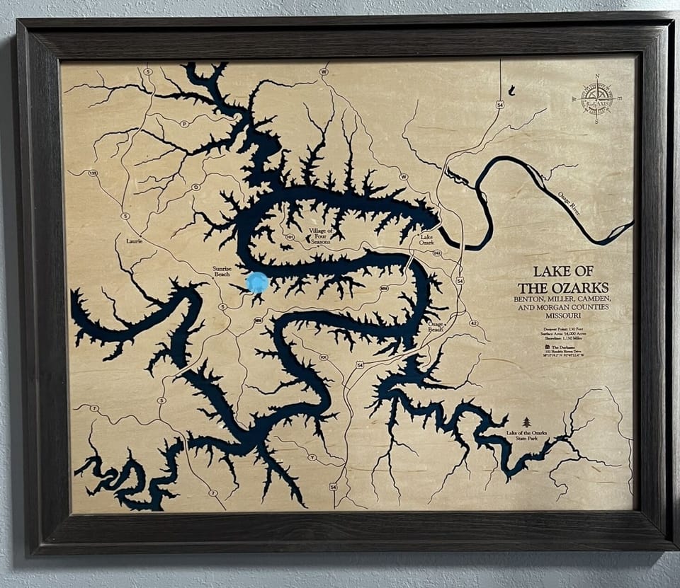 YOU ARE HERE (blue dot)