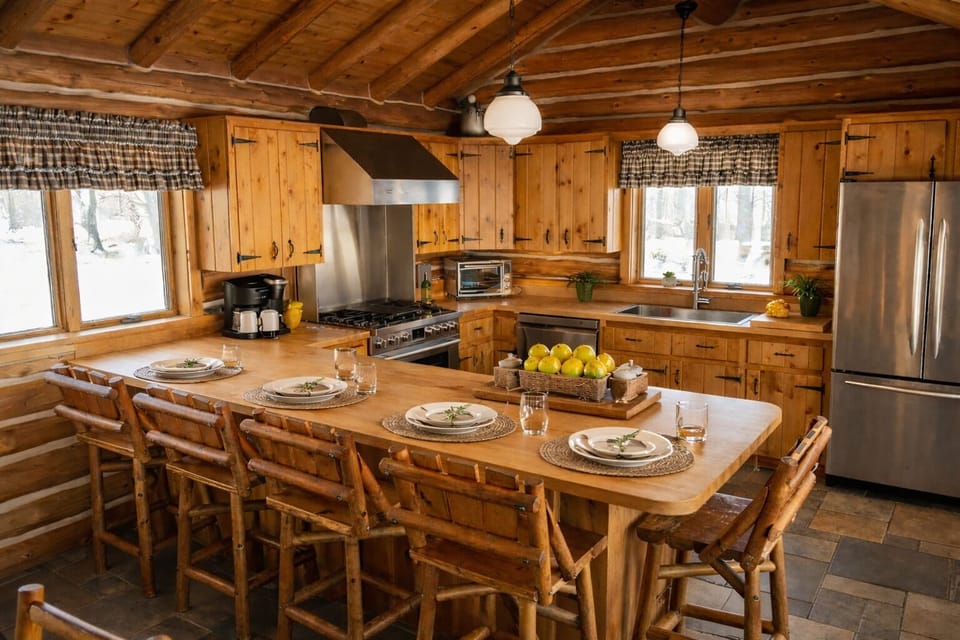 Kitchen - Dinner at the bar