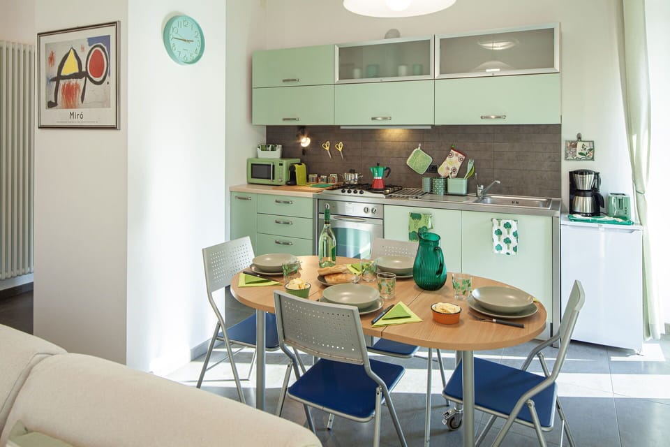 Kitchen, Living Room