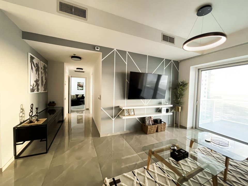 Living room and hall