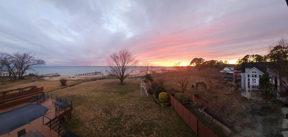 Sunset over the Potomac River