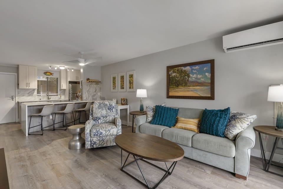Well lit areas for family planing or board games. 