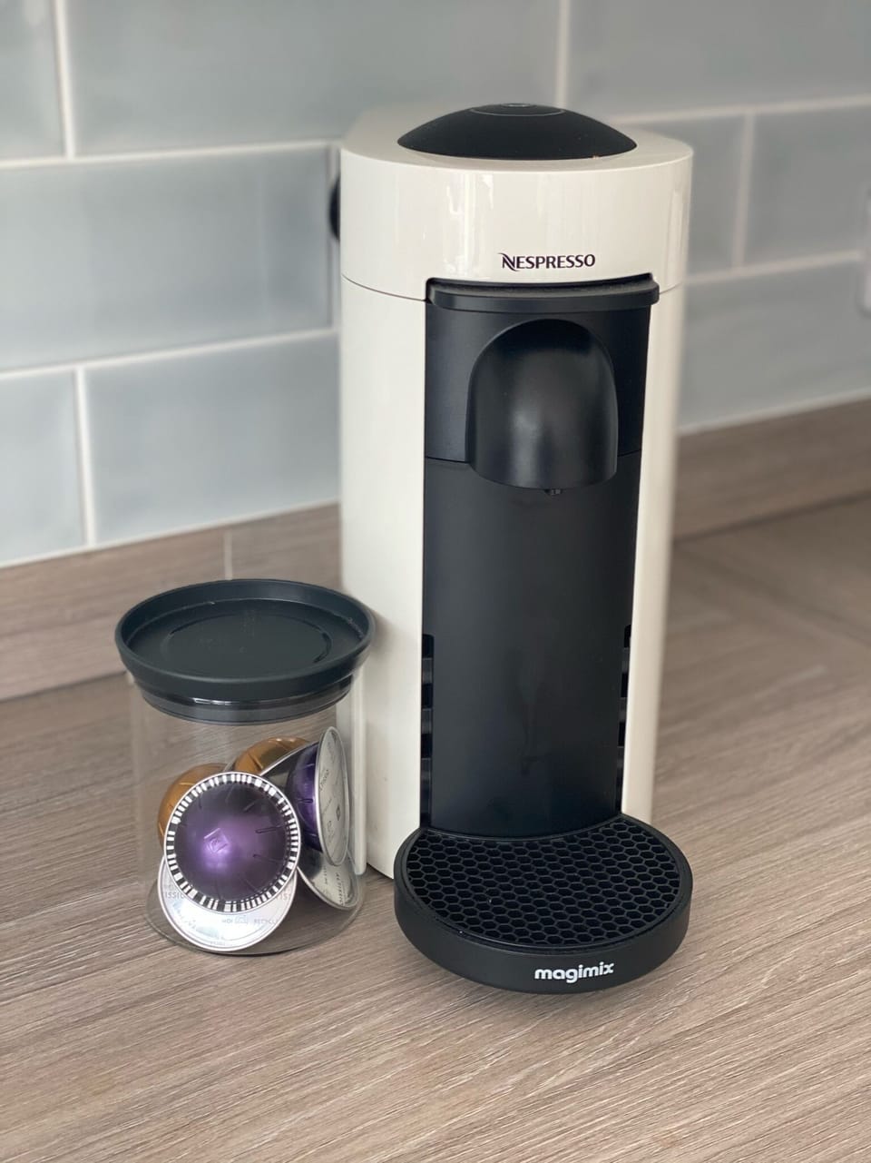 including a nespresso machine