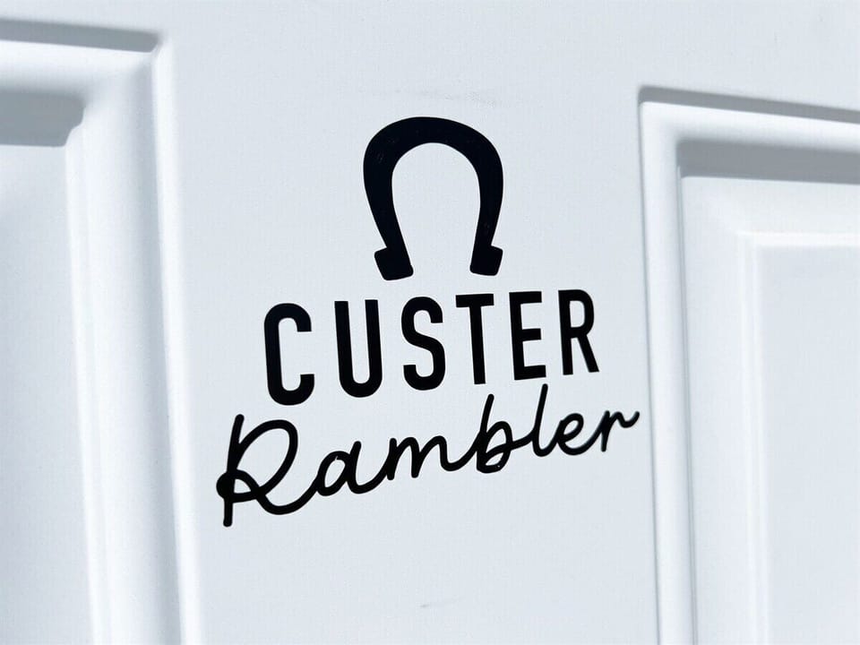 The Custer Rambler Unit B right on Main Street