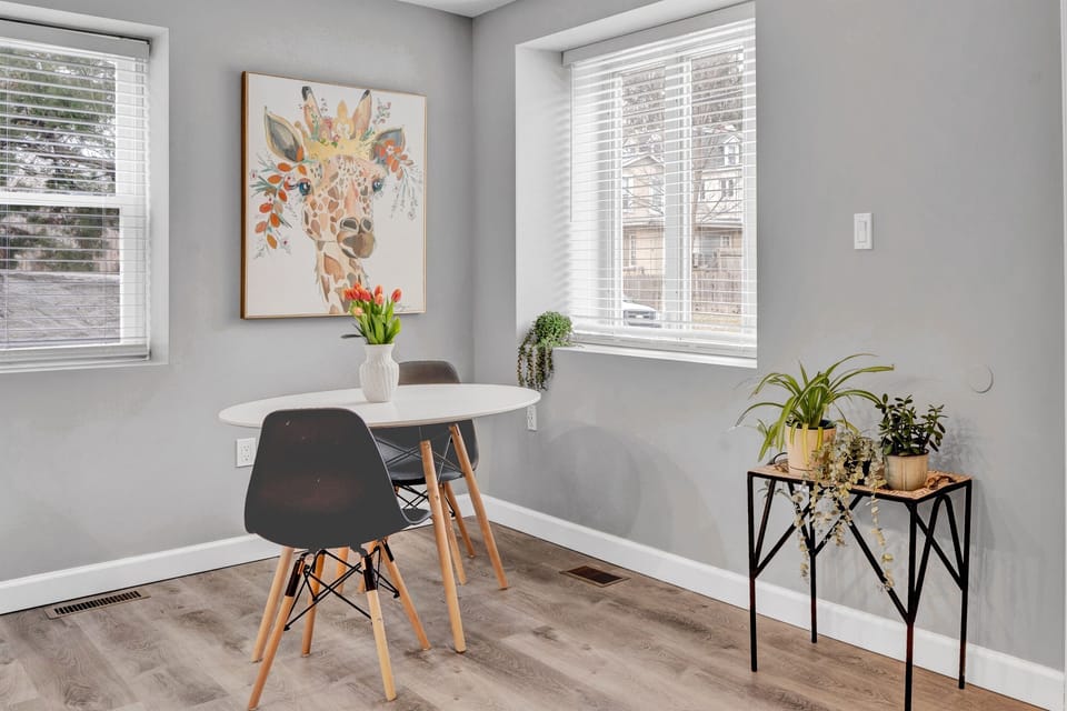 The dining area is not just a place for meals, it doubles as a perfect workspace for your business activities. You can stay plugged in, join virtual meetings, and handle important assignments thanks to the high-speed internet connection available