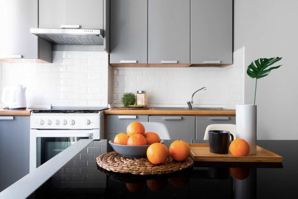 Kitchen Apartment SAPORE DI SORI-Solo Affitti Brevi dining area, kitchen