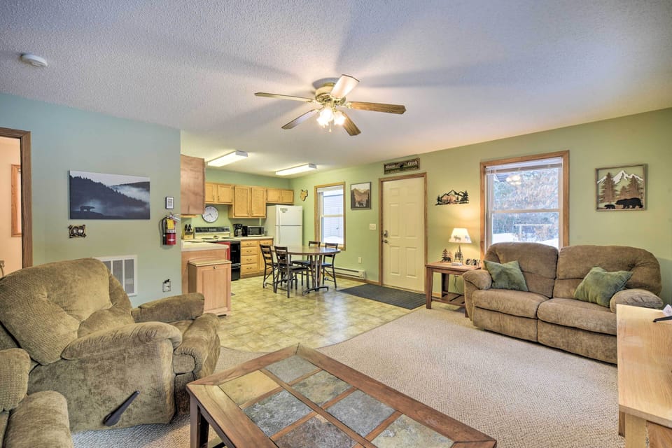 Interior | Electric Heating | Window A/C | Free WiFi