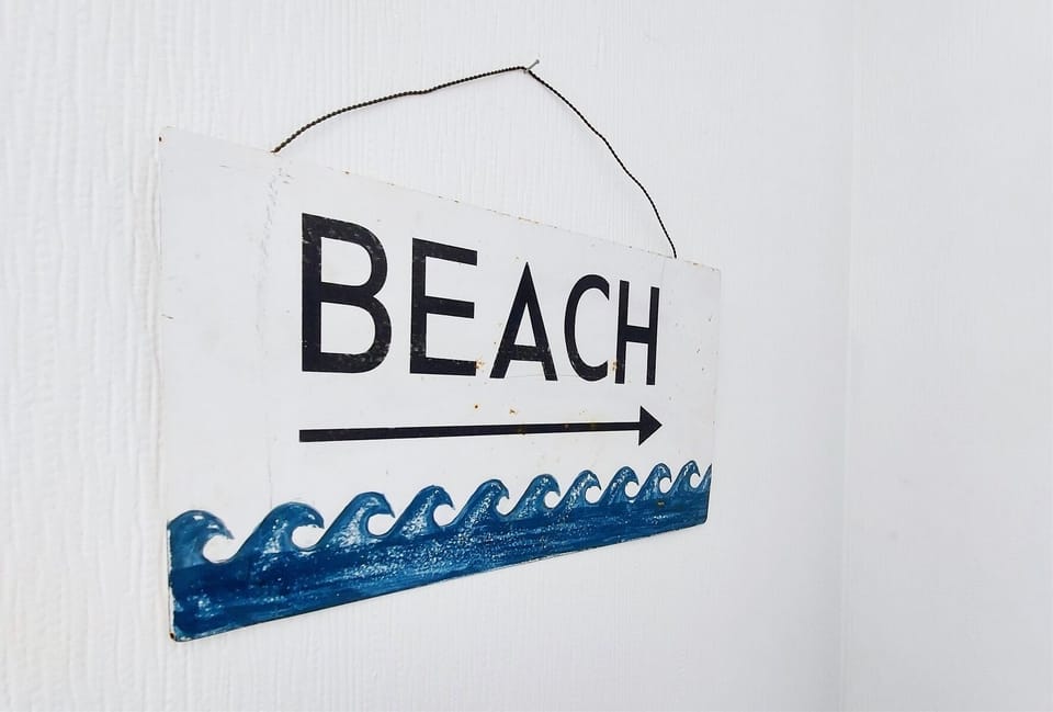 Lake Michigan beach is only a quick drive away