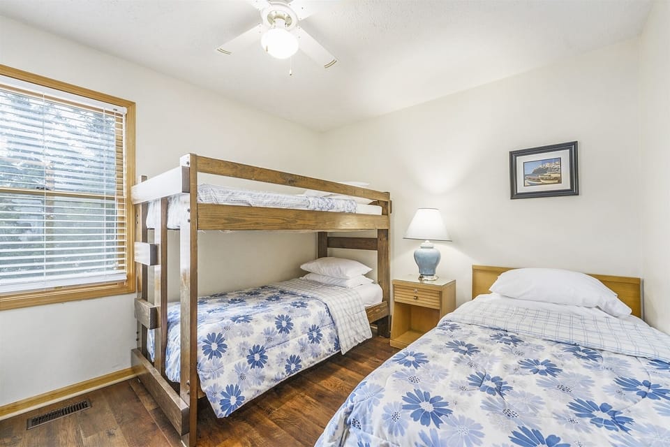 This room now has a queen bed