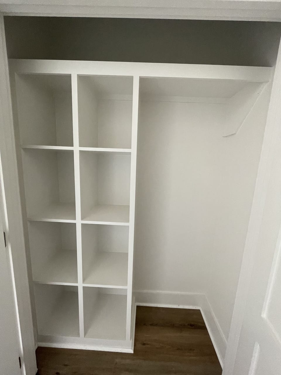 Closet including cubbies in both first floor  king bedrooms