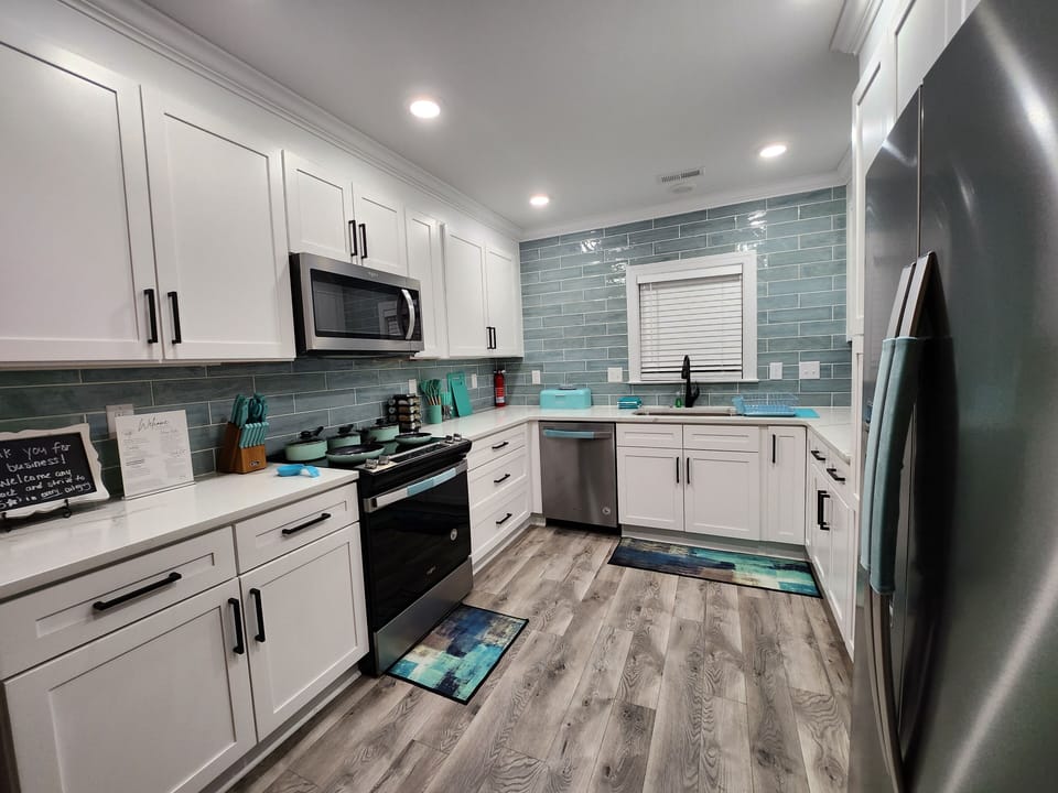 Enjoy the Fully-Stocked Kitchen