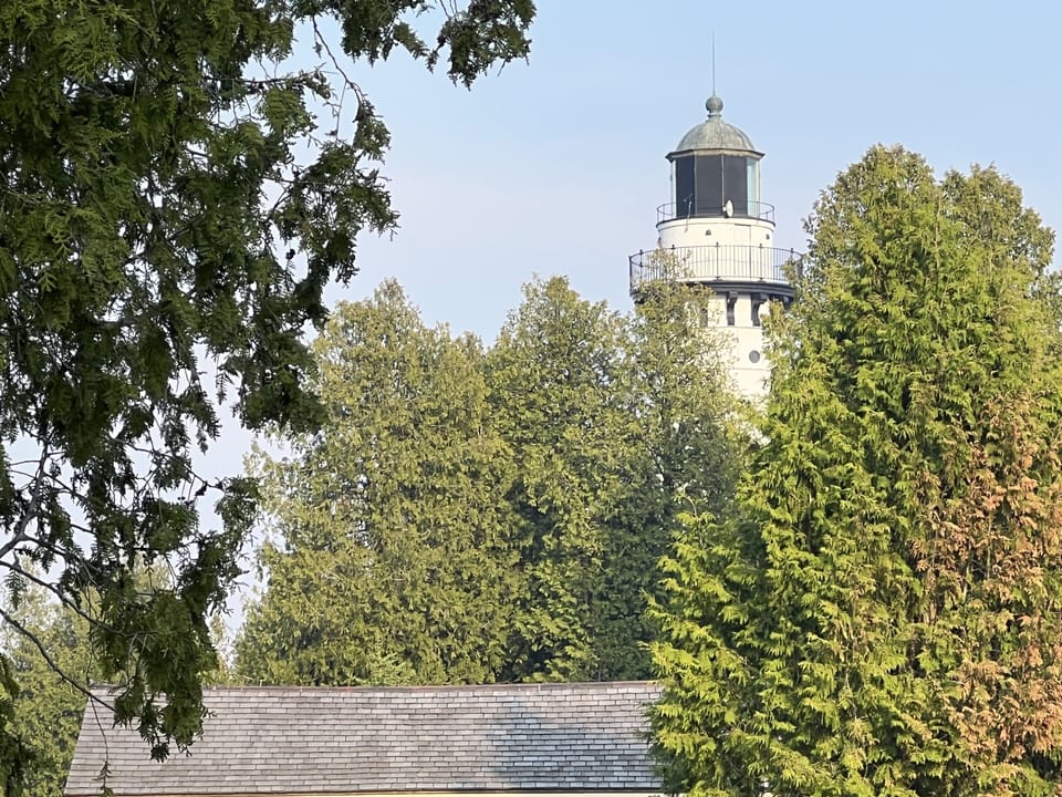 Be sure to visit Cana Island and walk across the water and rocks to get there!
