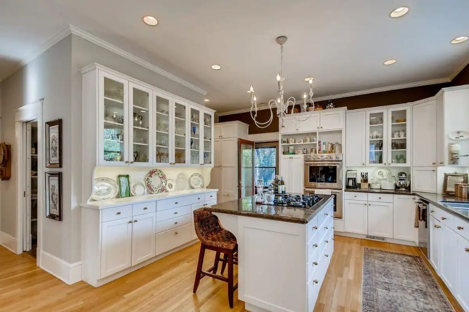 Well stocked kitchen for all your cooking needs.