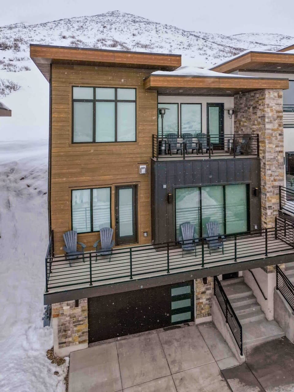 Two west facing decks offer amazing views year round