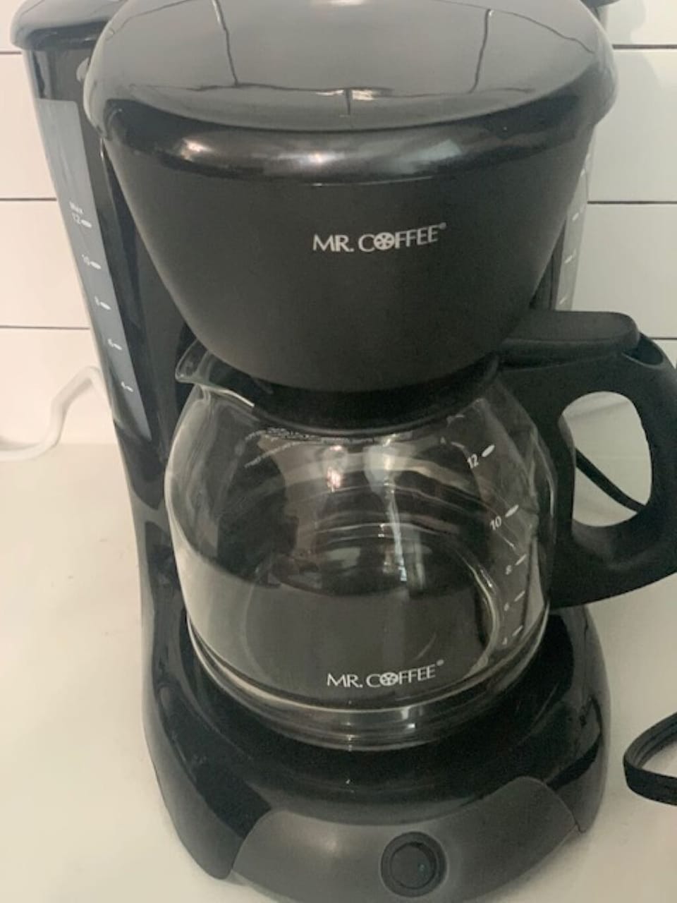 Coffee pot ready for your time away