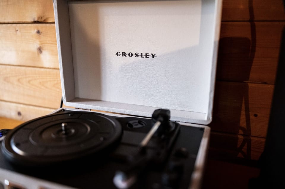 Bring your vinyl records 
