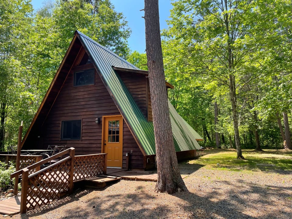 Cabin in the summer
