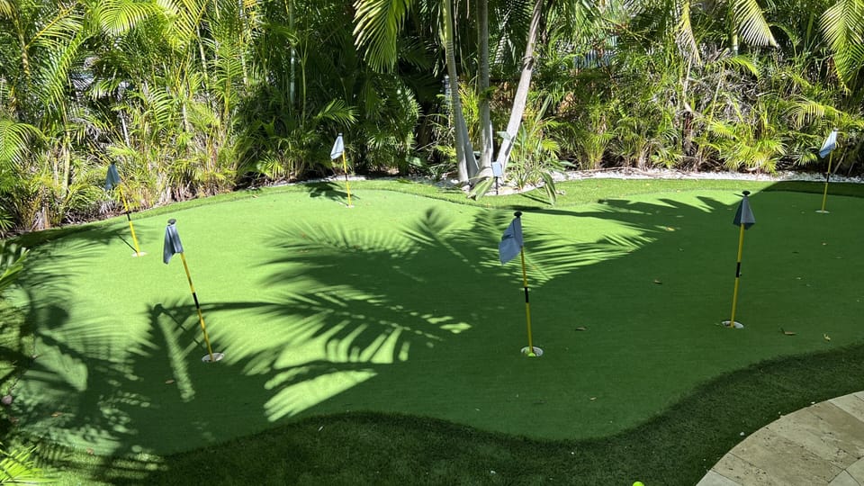 Private Putt Putt golf course 