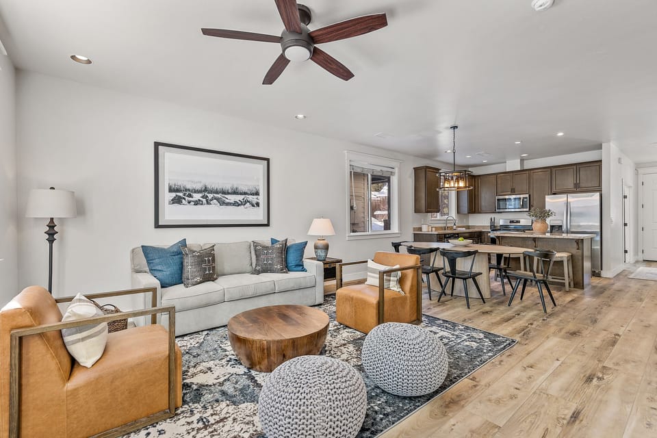 Living Room with Tahoe Vibes