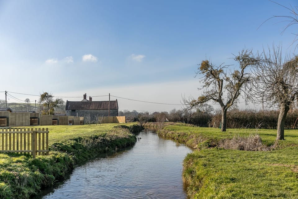 River view at Apple Tree Glamping  - Morgan Sweet Glamping