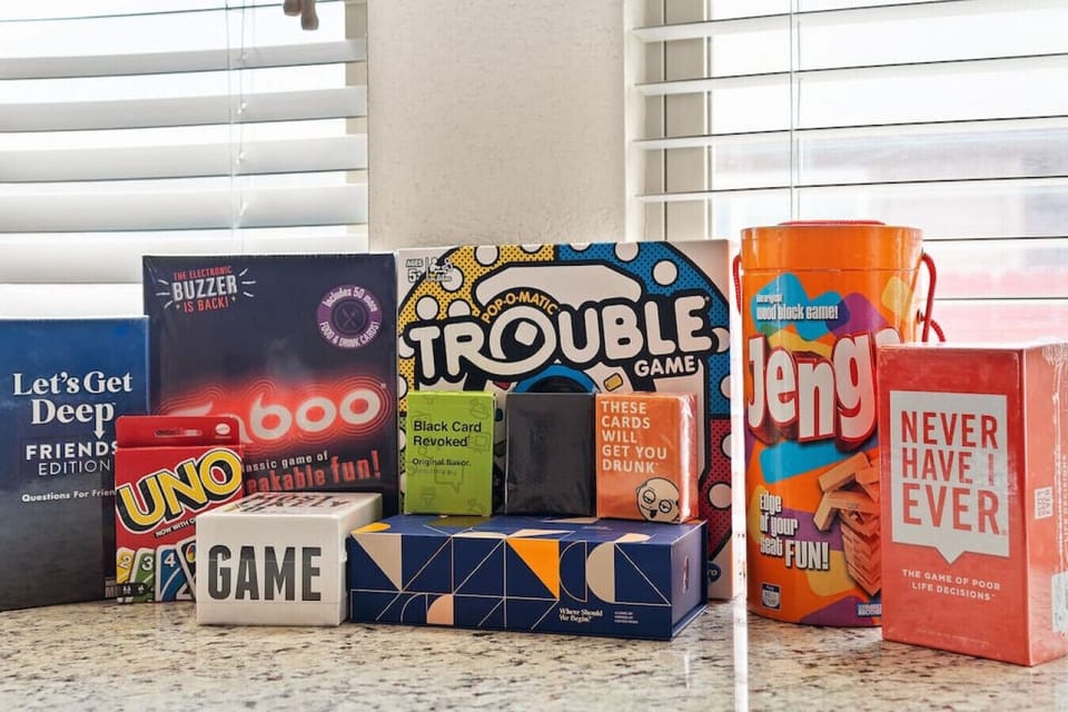 Plenty games for you to have a fun time amongst your friends and family.