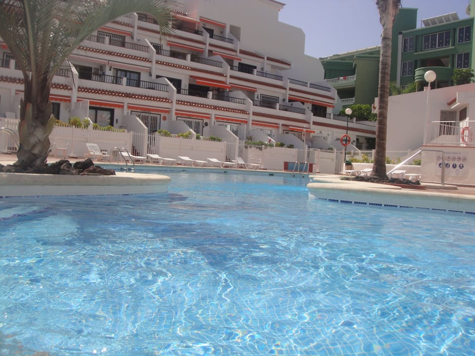 Pool 1. Overlooked by balconies.