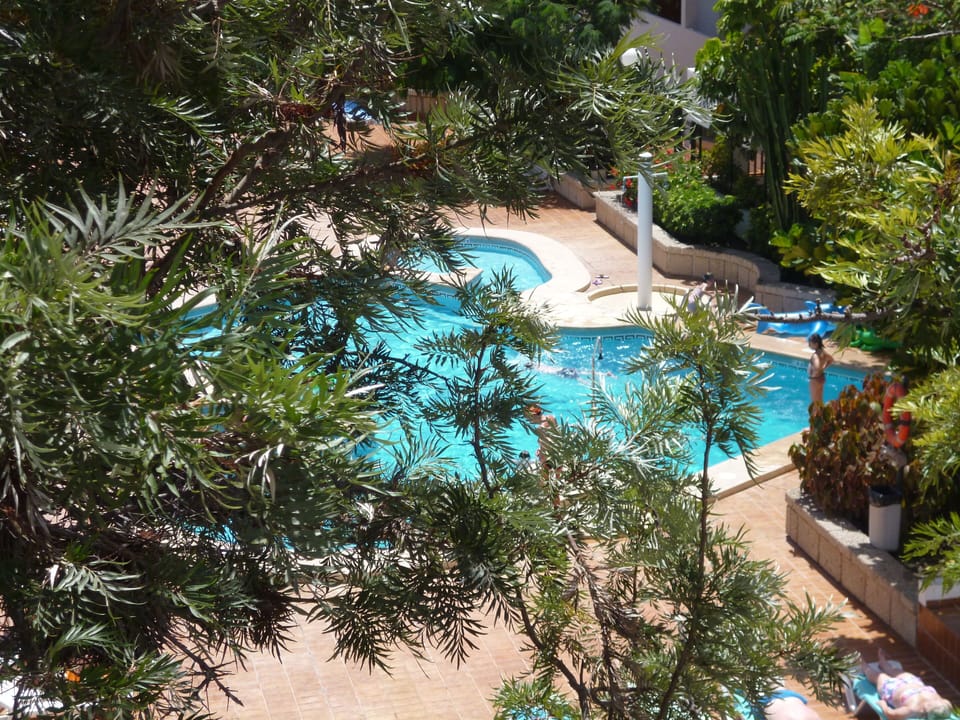 Pool 2. Overlooked from front of the apartment.