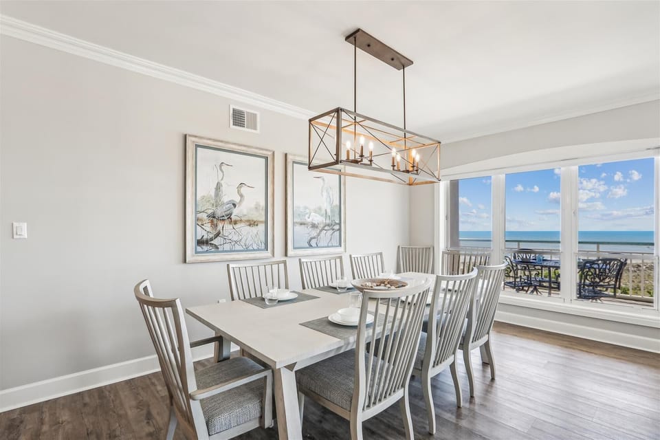 Dining Table with Seating for Eight at 4409 Windsor Court North
