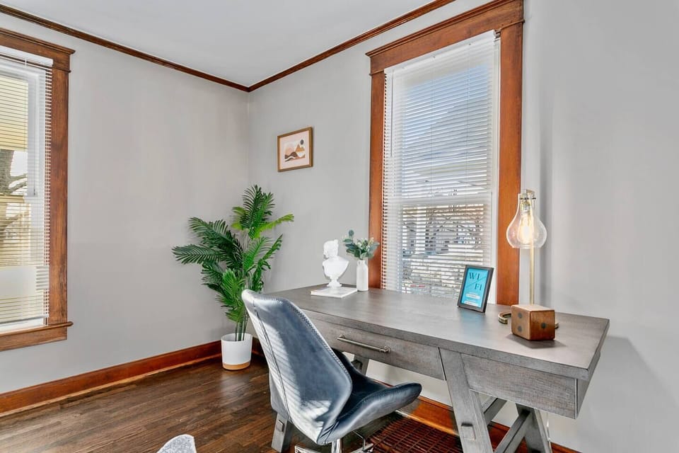 Workspace - Main Floor (Not pictured: Island)