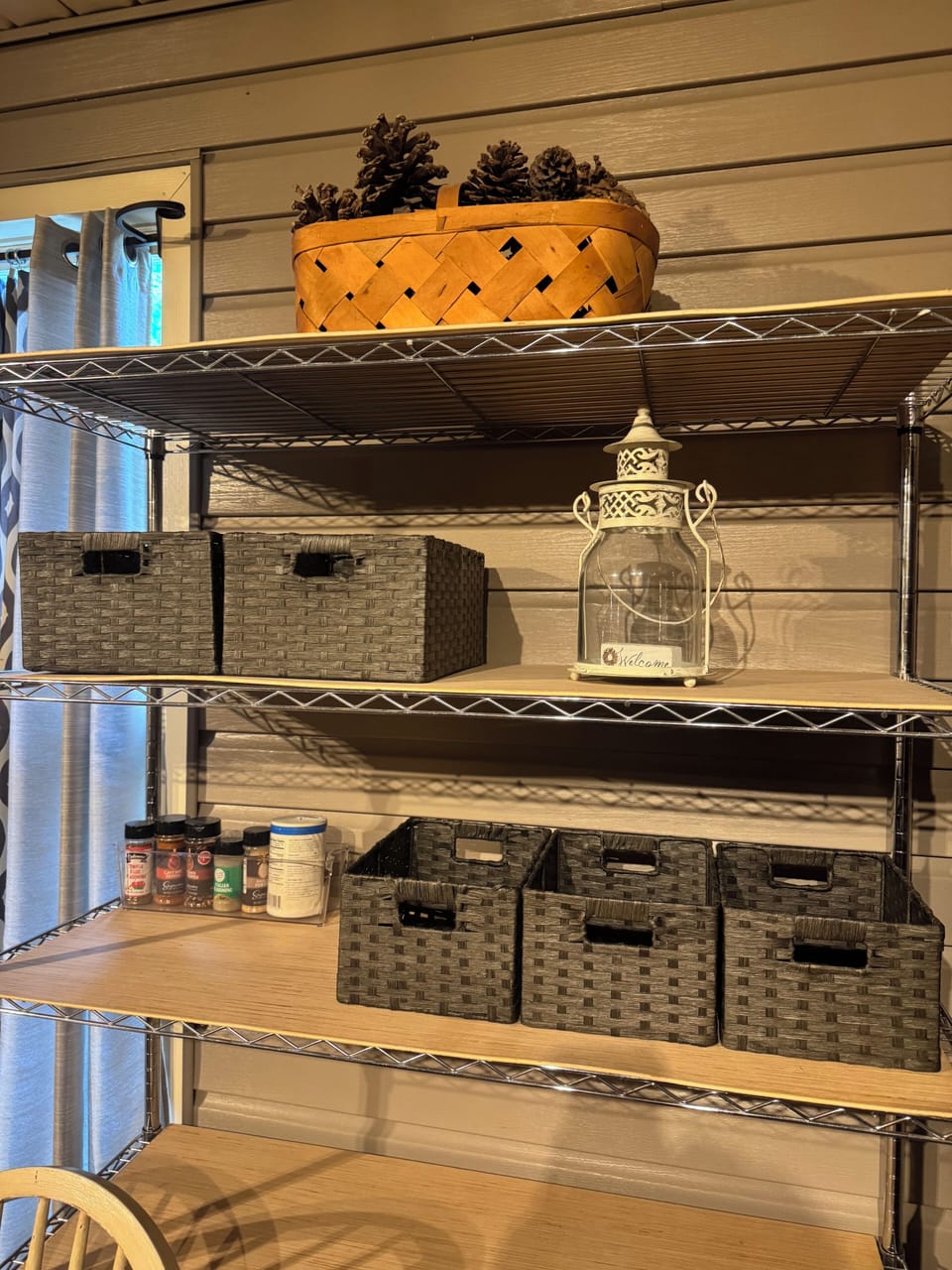 Plenty of storage available.