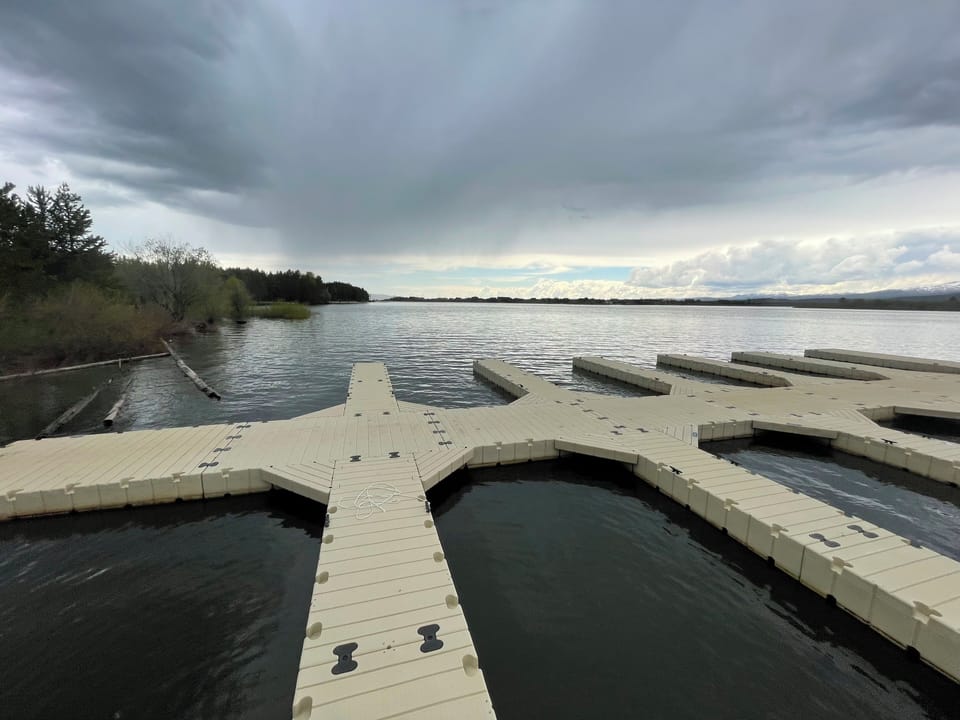 Private Boat Slips located walking distance from the house