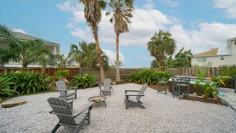 From a hot tub soak to cozying up by the firepit—pure backyard bliss