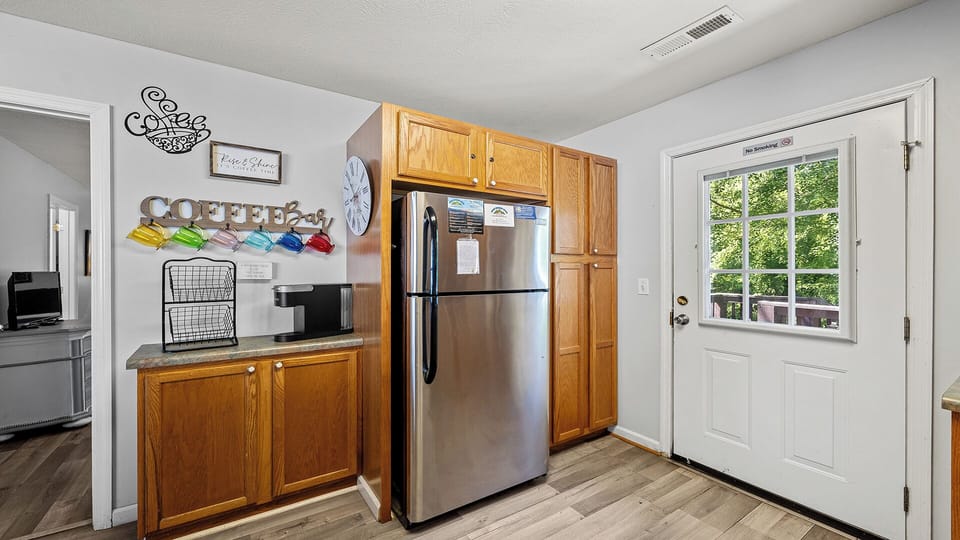 Cottage Kitchen Fridge