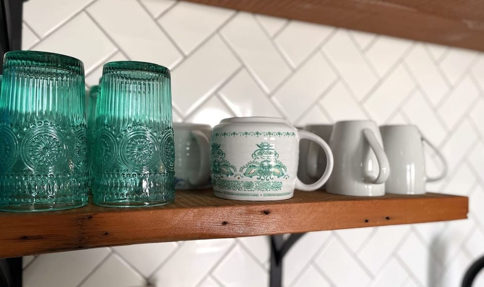 Plenty of dishes.  