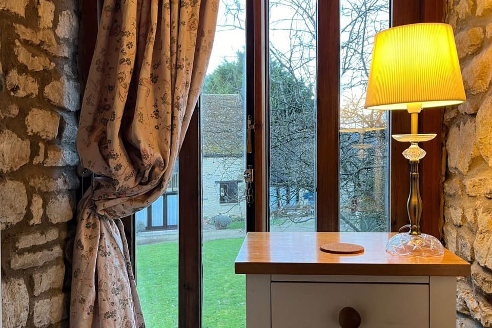 Window overlooking the courtyard