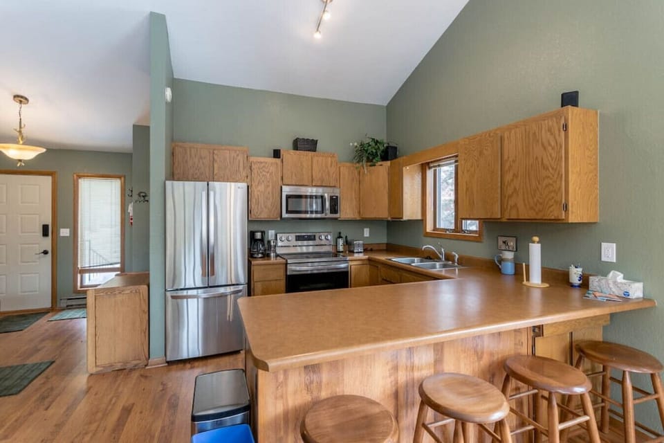 Fully equipped kitchen