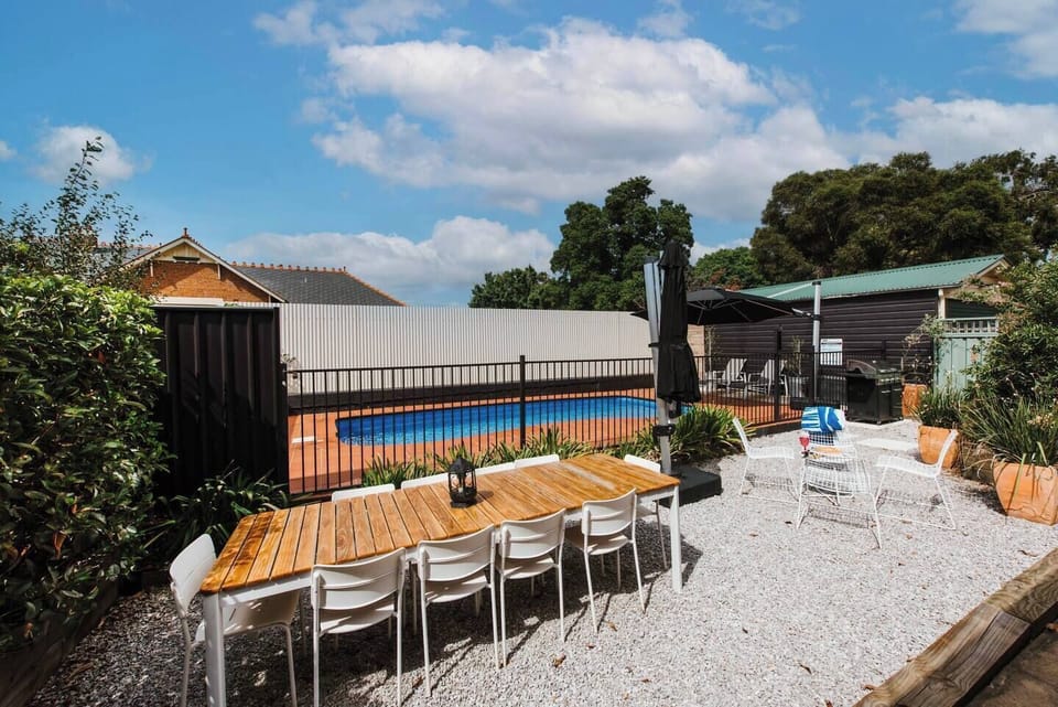 Enjoy BBQ outdoors or grab your favourite book and kick back in one of the garden chairs.