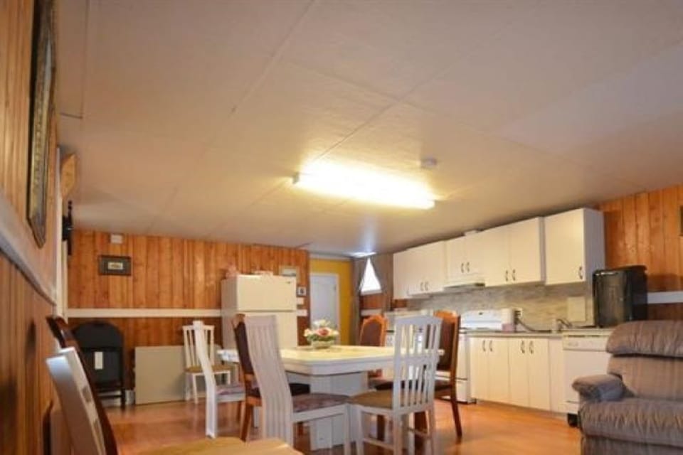 Basement Kitchen & Dinning Area, Fridge, Dishwasher & all of the essentials. 