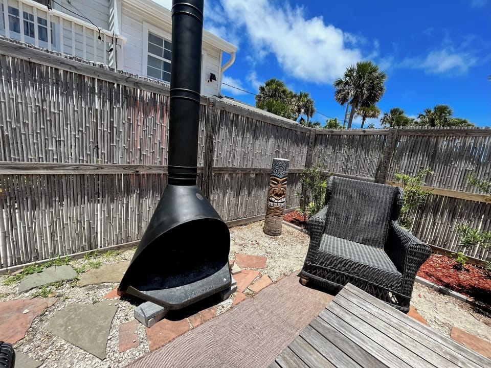 Backyard space (shared).