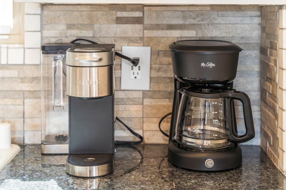 But first— coffee! 