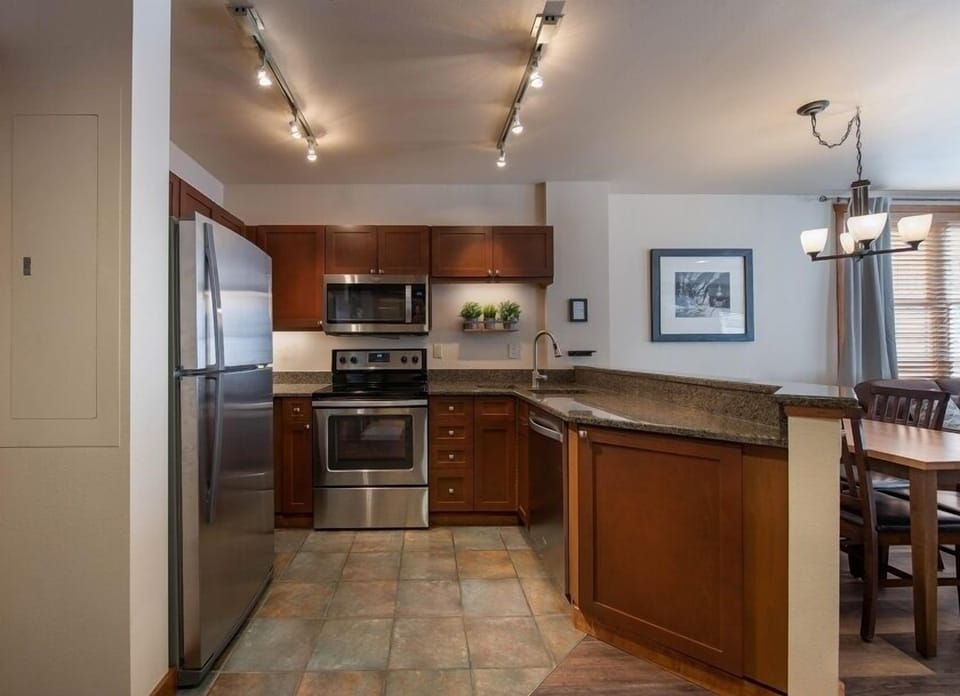 Floor, Indoors, Kitchen, Lamp, Sink Faucet