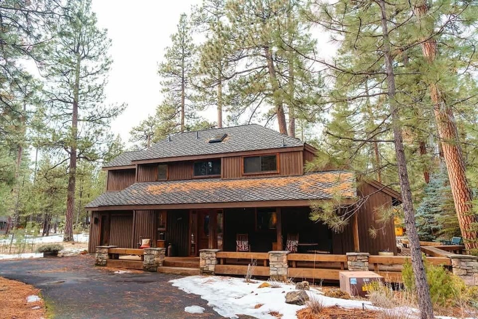 Our beautiful cabin centrally located on the Ranch.