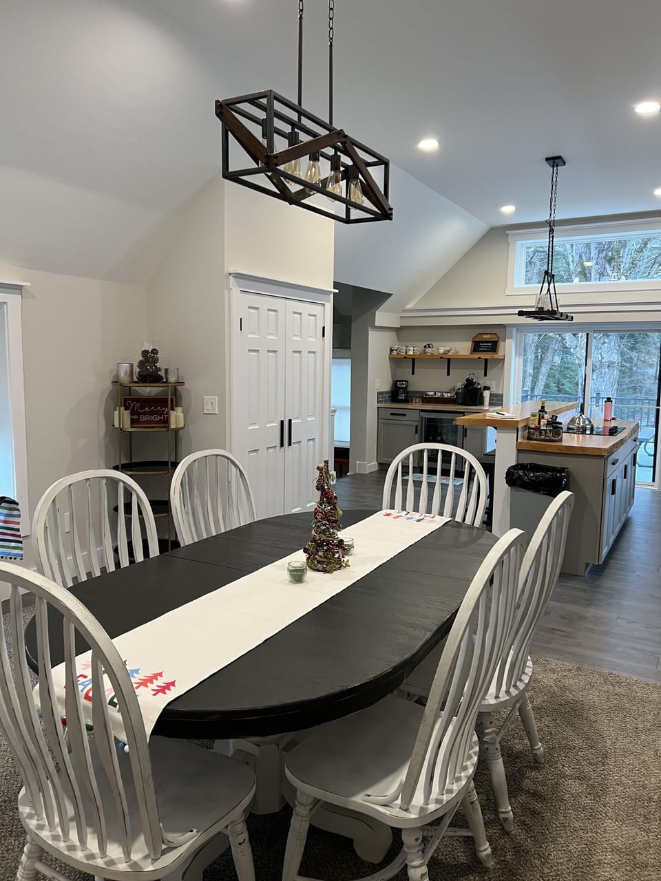 Large kitchen table, seating for 8