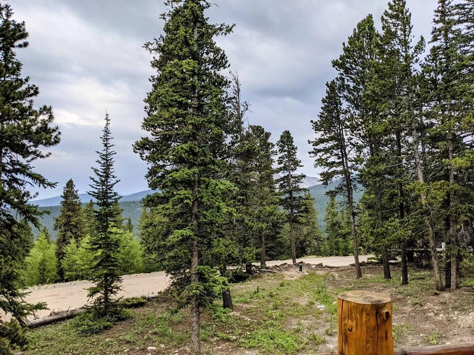 The views out from the house are fantastic