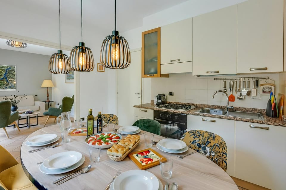 Kitchen and dining area