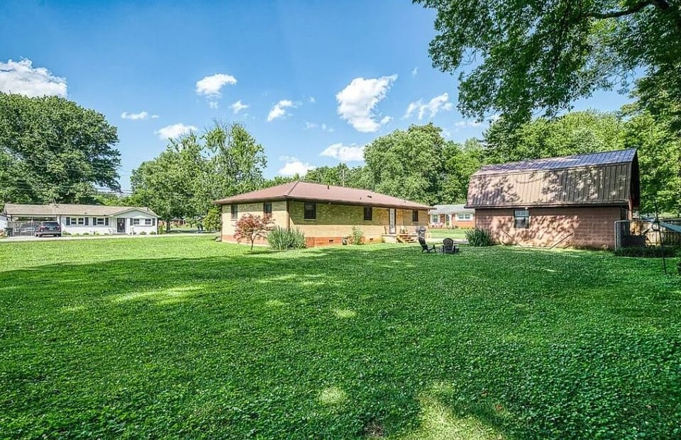 Back view of House