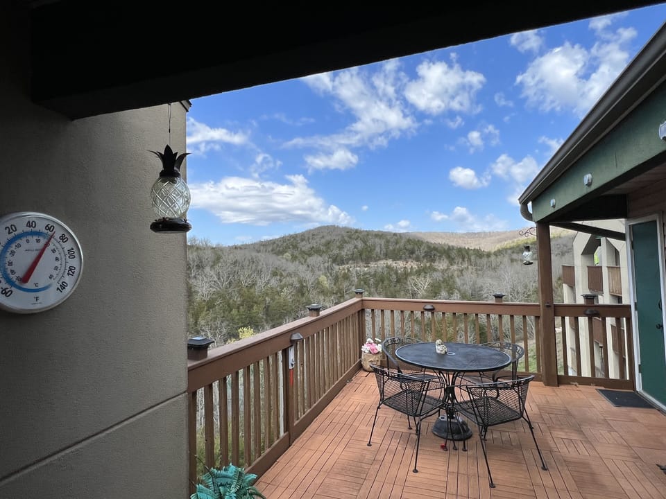 View from deck