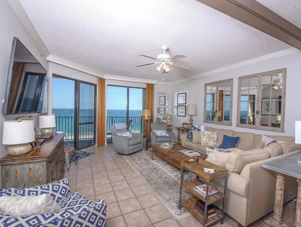Bring the outdoors in with that view!