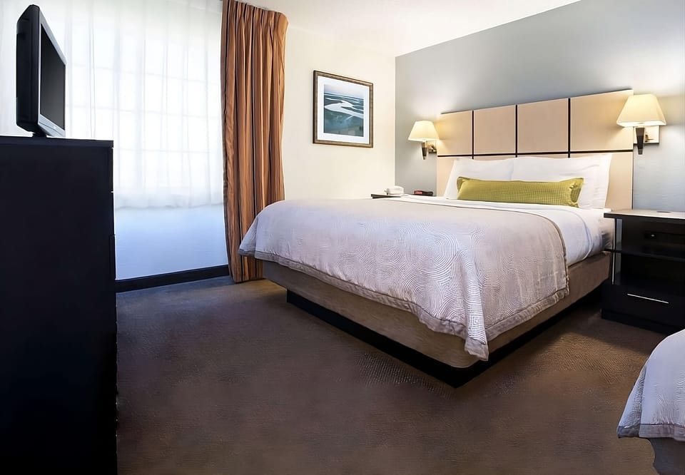 Stretch out and sleep soundly in a spacious, quiet room.